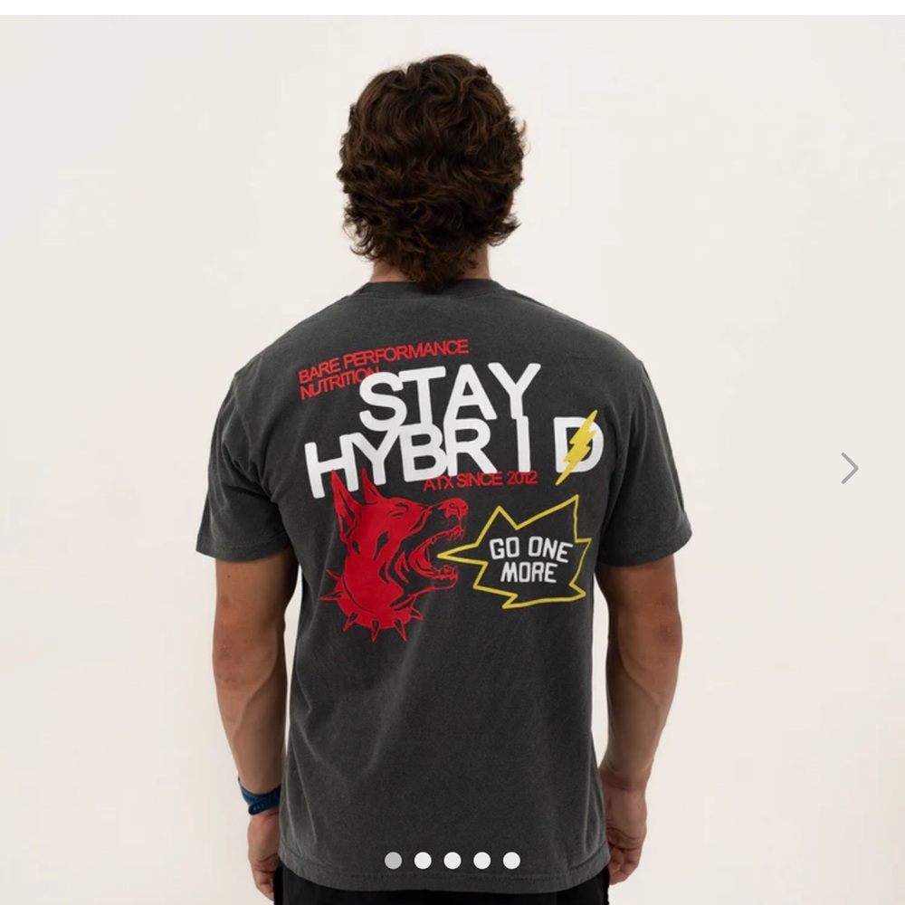 Brand new BPN Bare Performance Nutrition Stay Hybrid Tee